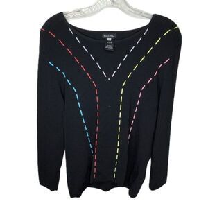 Multiples‎ Black Sweater